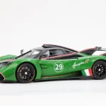 Pagani Huayra R 29 Racing 2021 Back Carbon Green (vitrinnel) Limitált Gyors kiszállítás